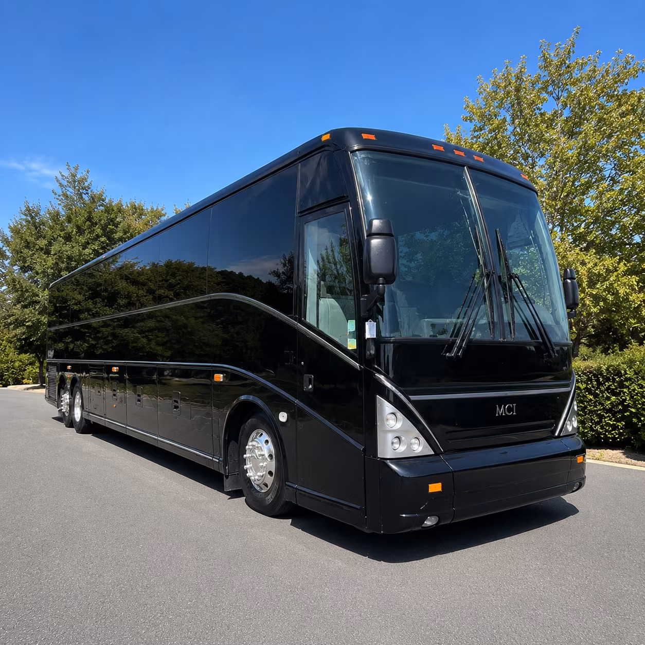 buses for college campus tours and high school group trips across jackson