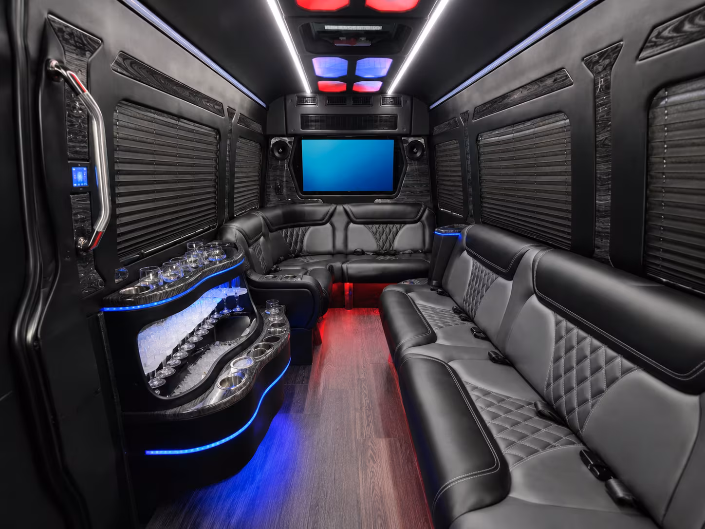 buses for private school proms at jackson academy and st joseph