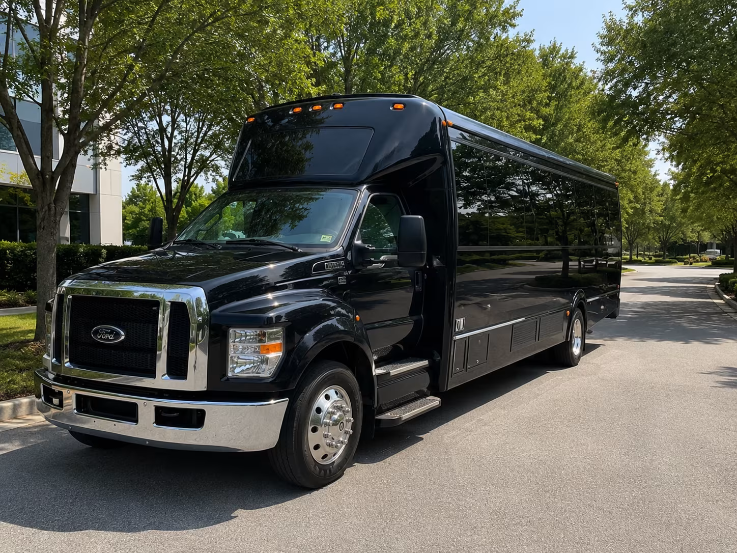 jackson anniversary party bus rental