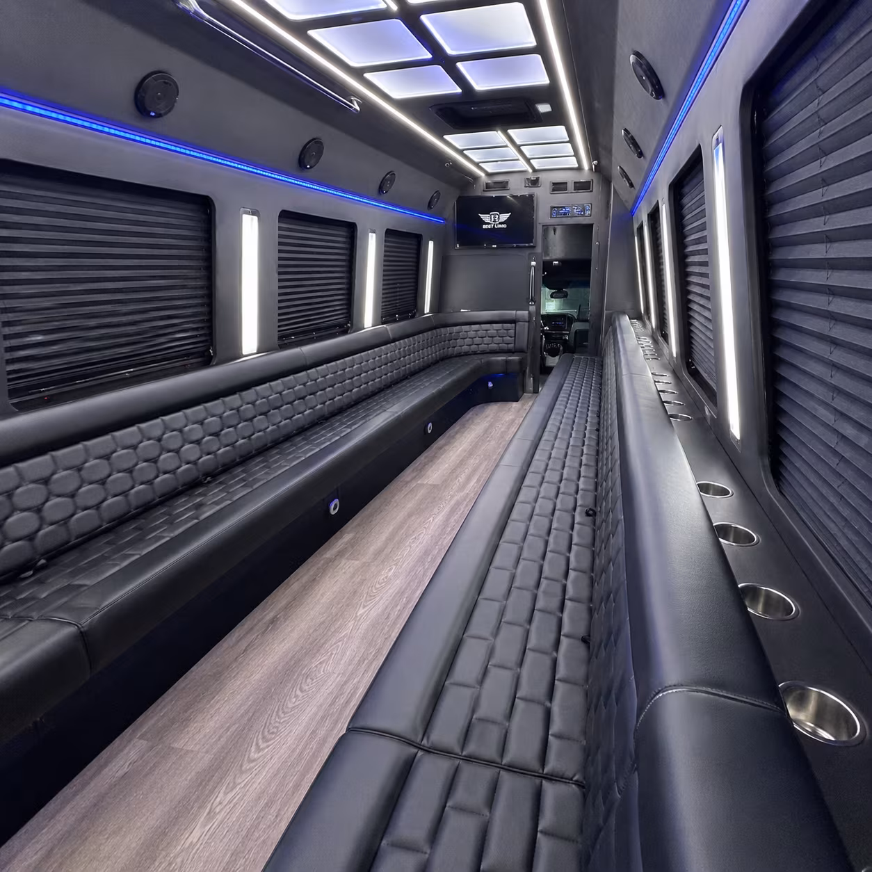 jackson party bus rentals inside