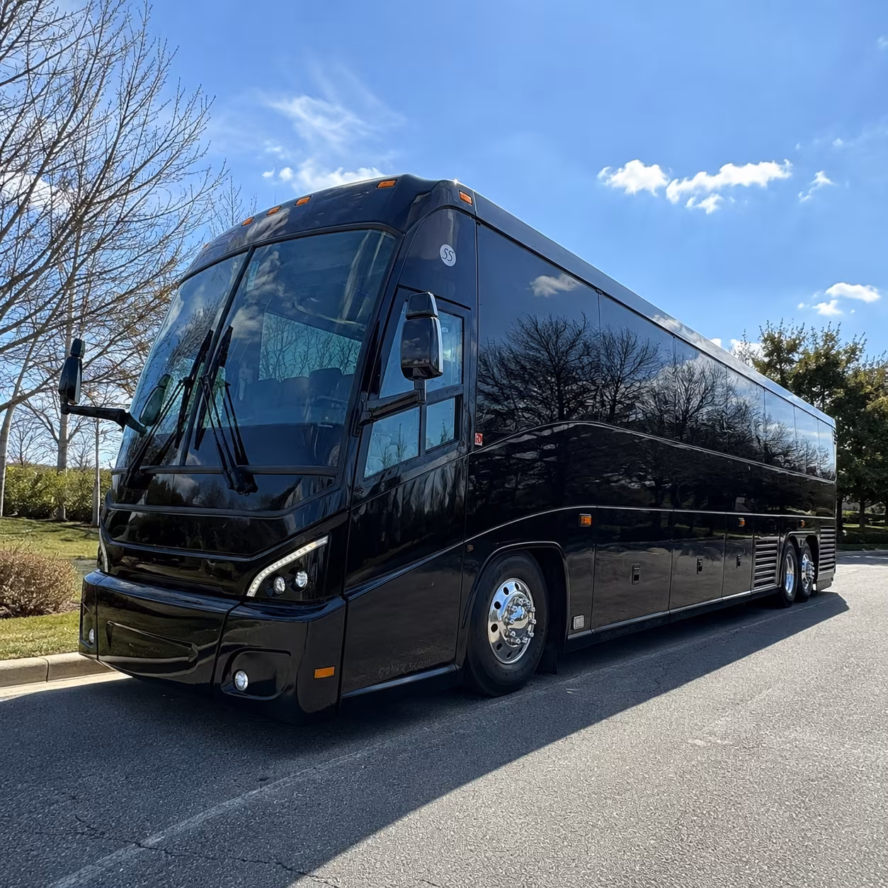 jackson school event transportation onboard seating