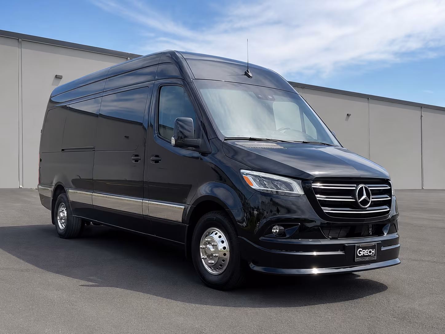 sprinter van with driver